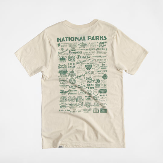 See America's National Parks Unisex Short Sleeve Pocket Tee Short Sleeve