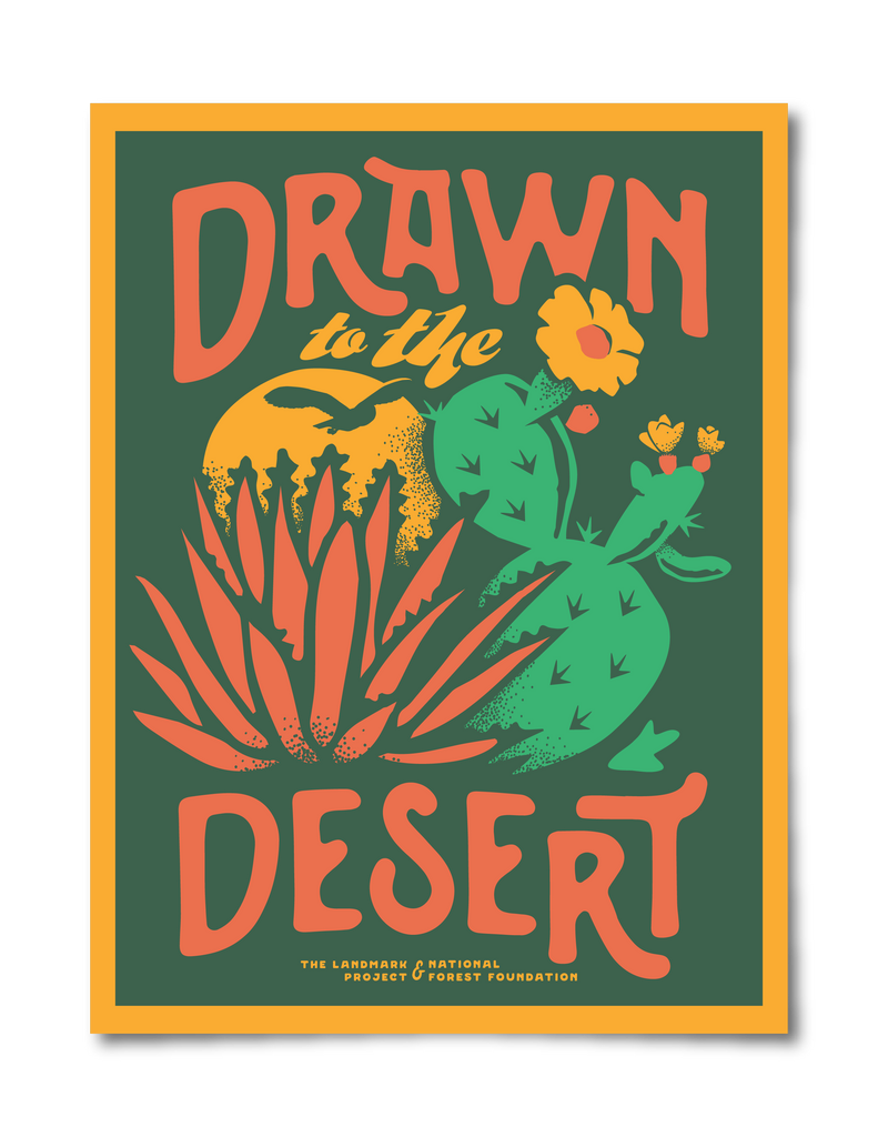 Drawn to the Desert Poster – The Landmark Project