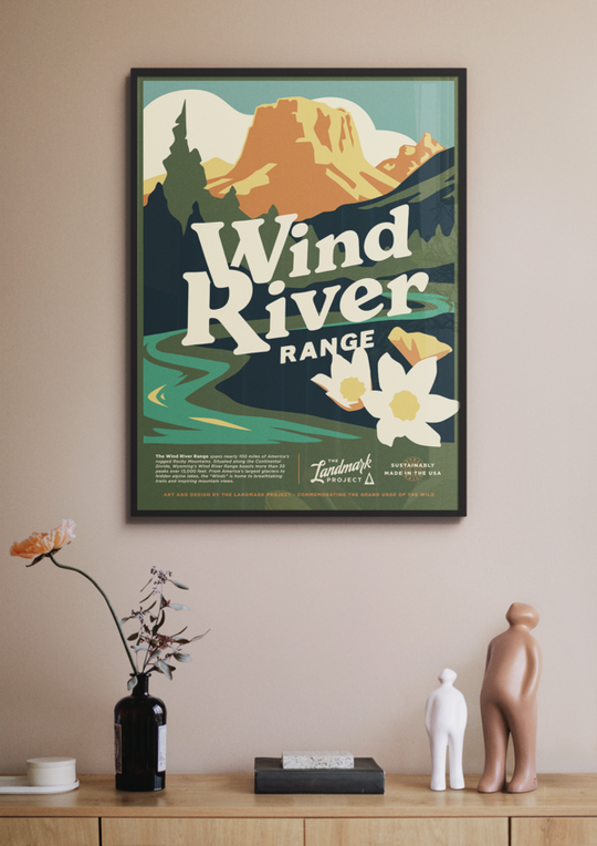 Wind River Range Poster Poster  