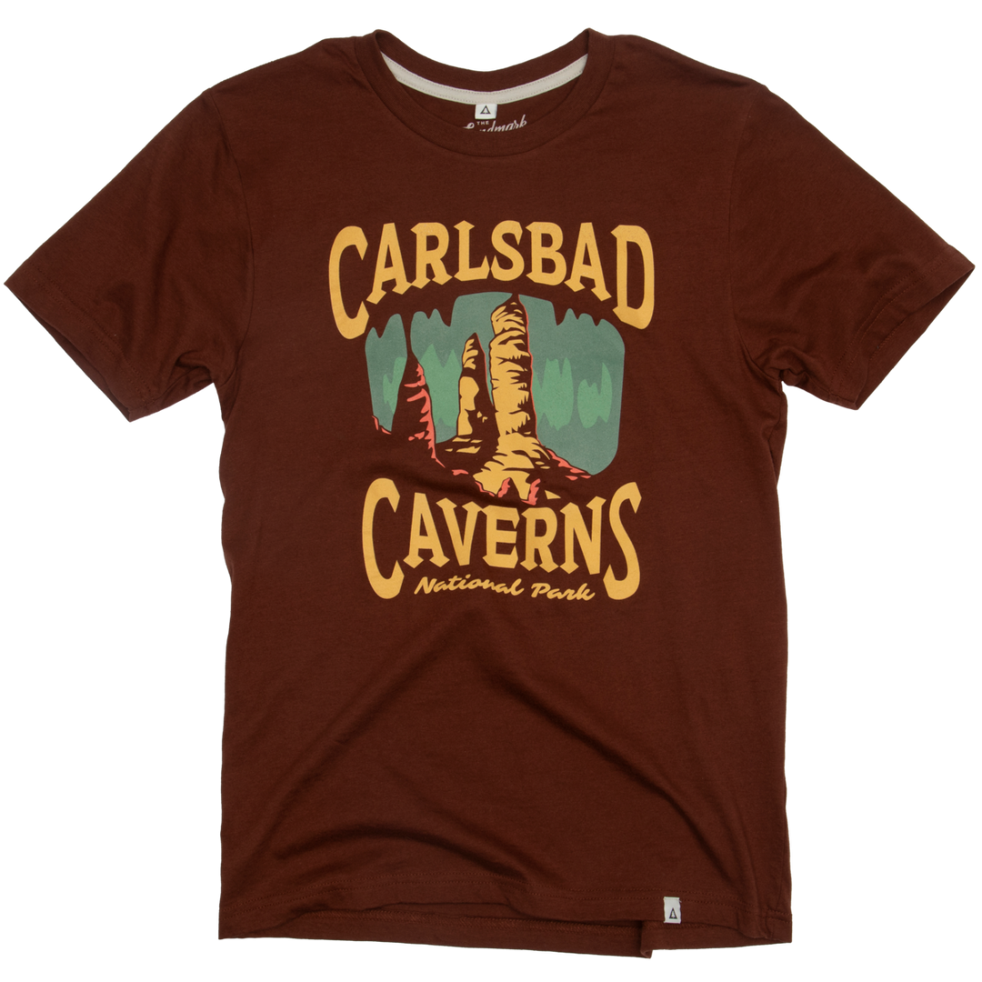 Carlsbad Caverns National Park Unisex Short Sleeve Tee  Redwood XS