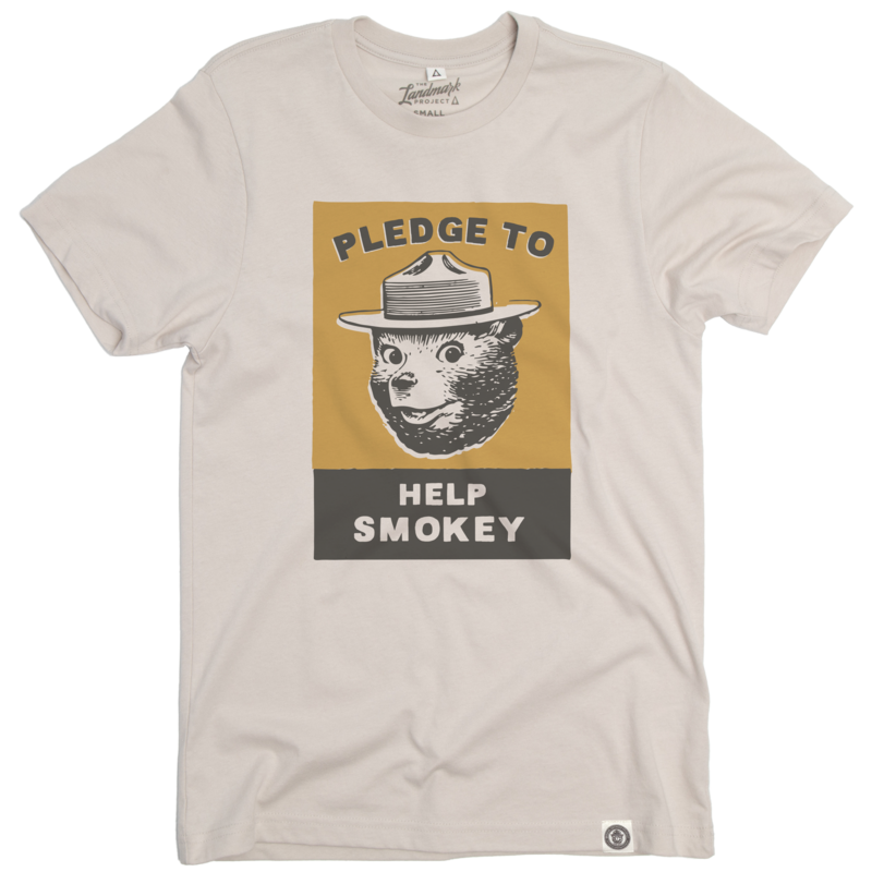 Smokey Bear Pledge Tee Short Sleeve  