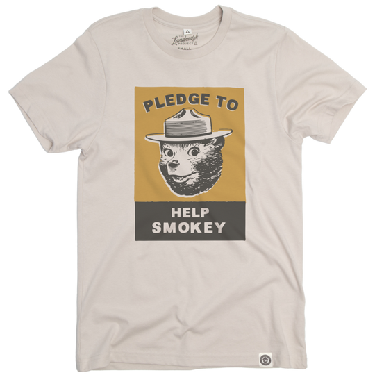 Smokey Bear Pledge Tee Short Sleeve  