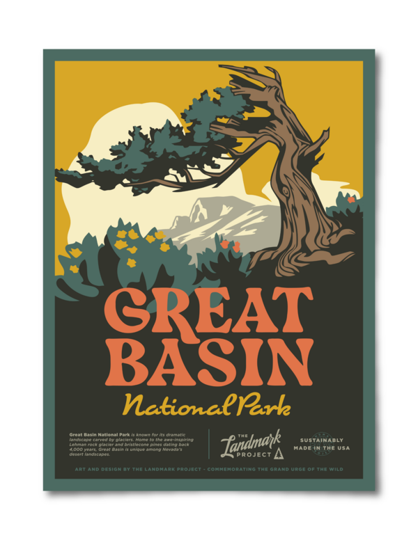 Great Basin National Park Poster Poster 12x16 
