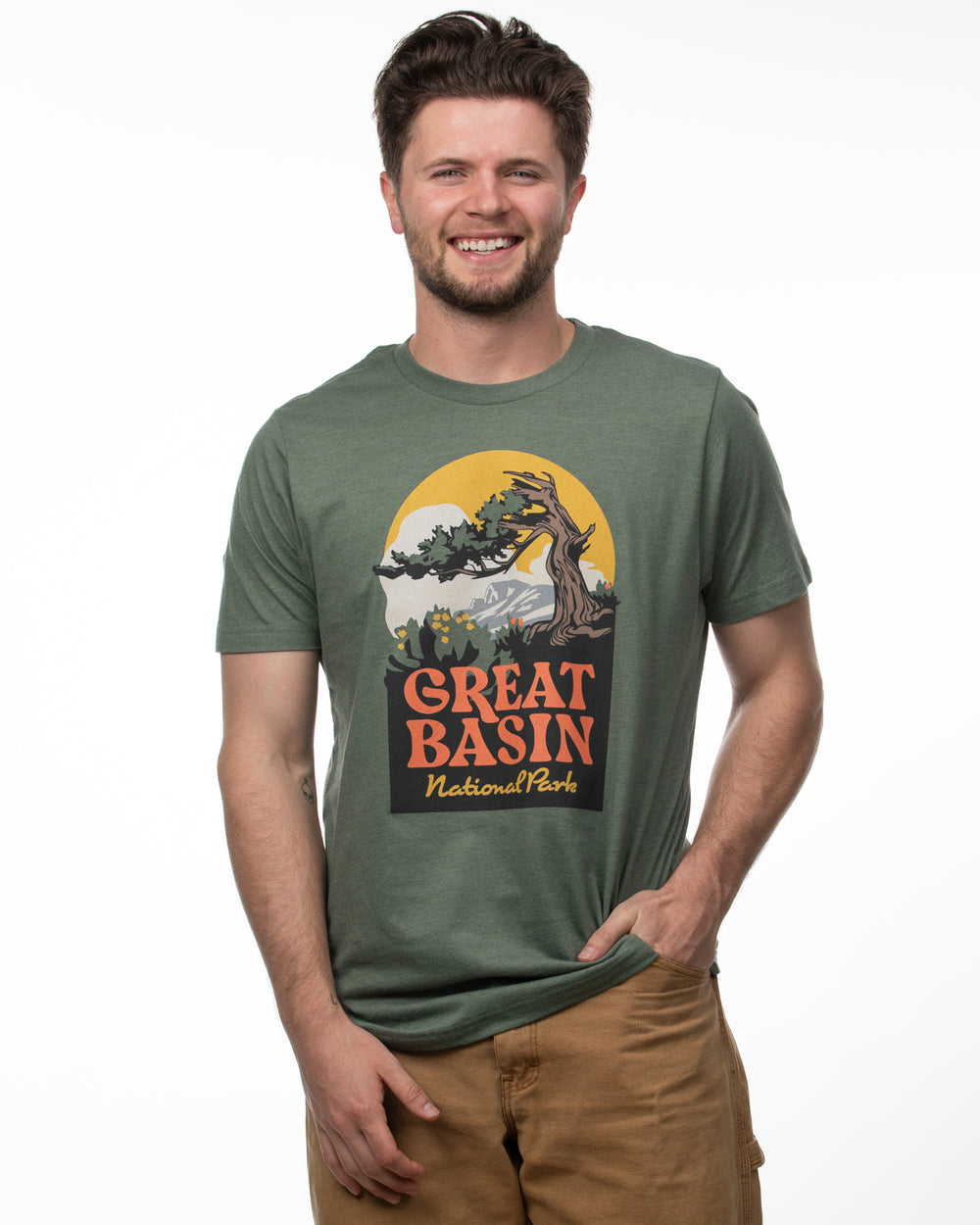 Great Basin National Park Unisex Short Sleeve Tee Short Sleeve  