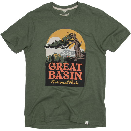 Great Basin National Park Unisex Short Sleeve Tee Short Sleeve Conifer XS
