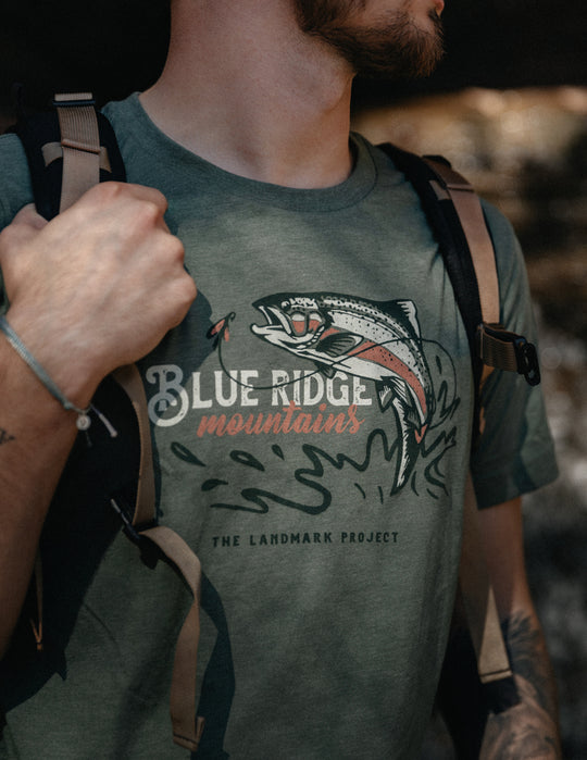 Blue Ridge Trout Tee Short Sleeve  