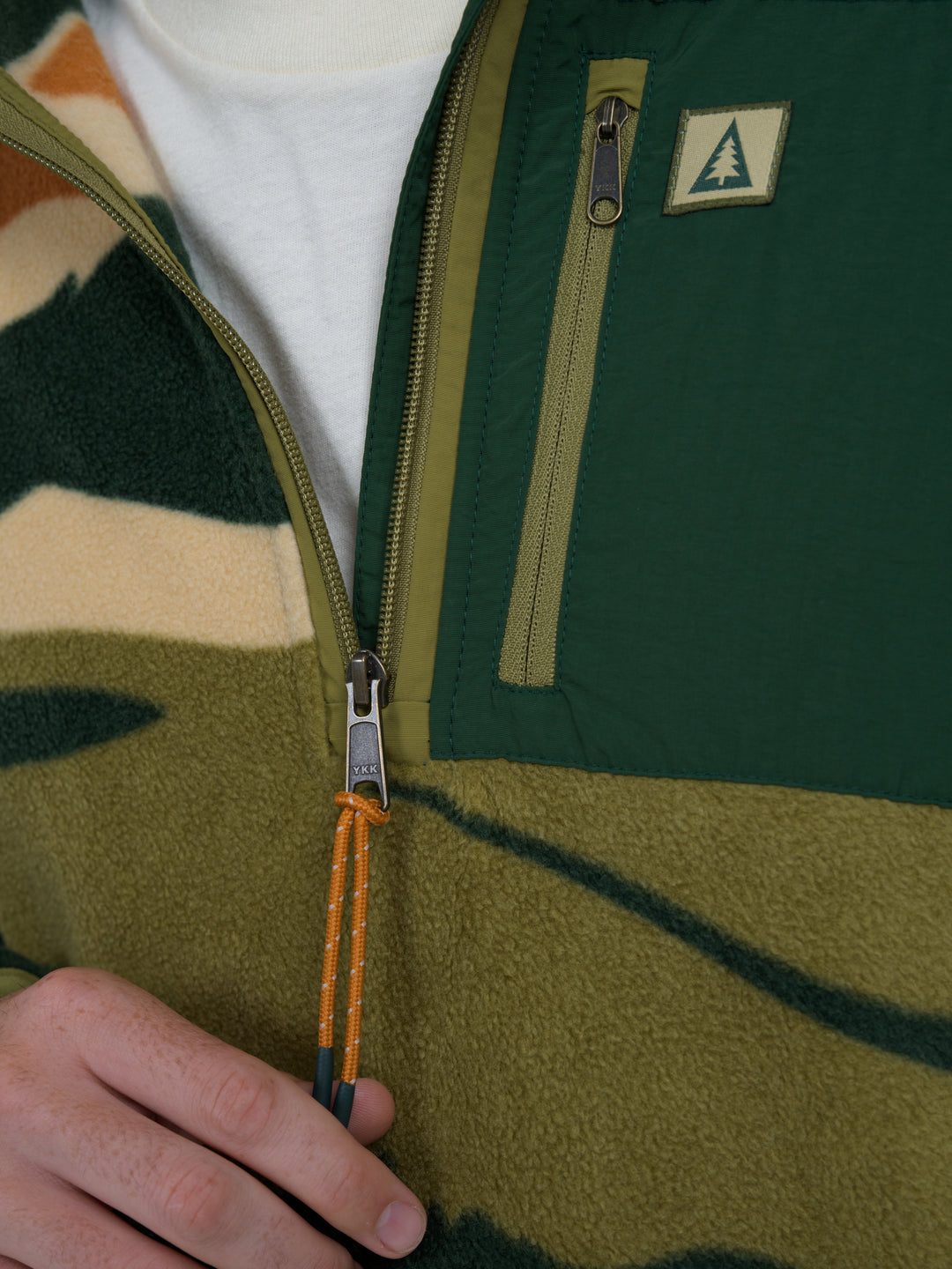 Trailhead Unisex Half Zip Fleece Outerwear