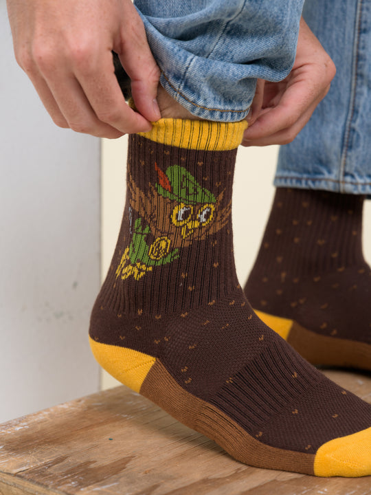 Woodsy Owl Sock Socks