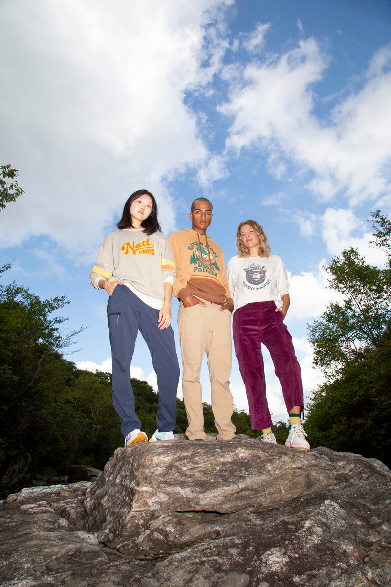 National Parks Banded Unisex Sweatshirt Outerwear  