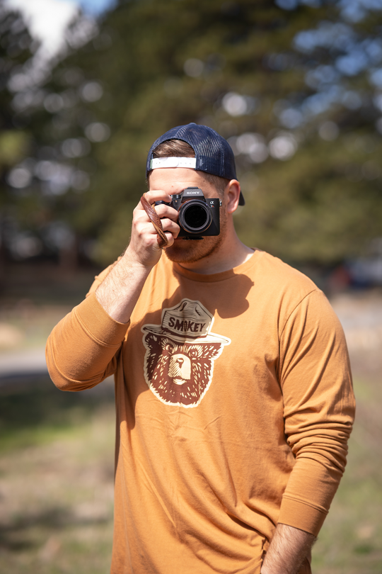 Smokey Bear Logo Long Sleeve Tee Long Sleeve  