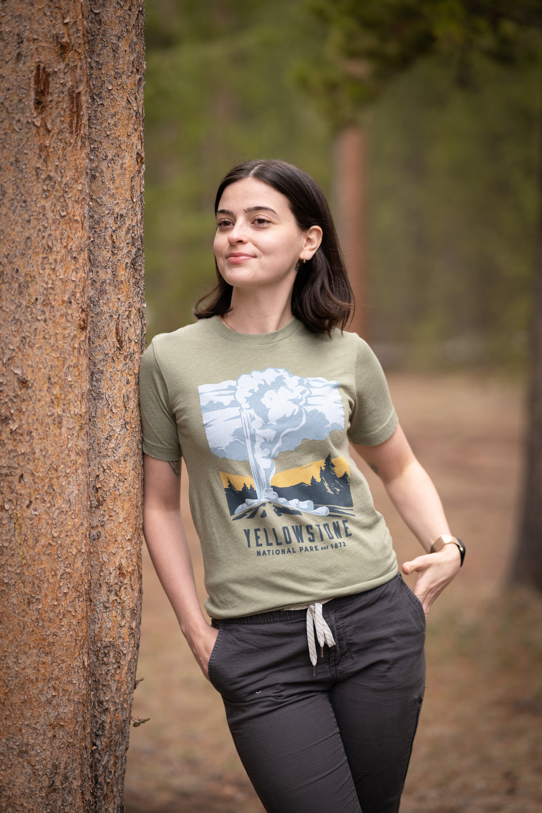 Yellowstone National Park Tee Short Sleeve  