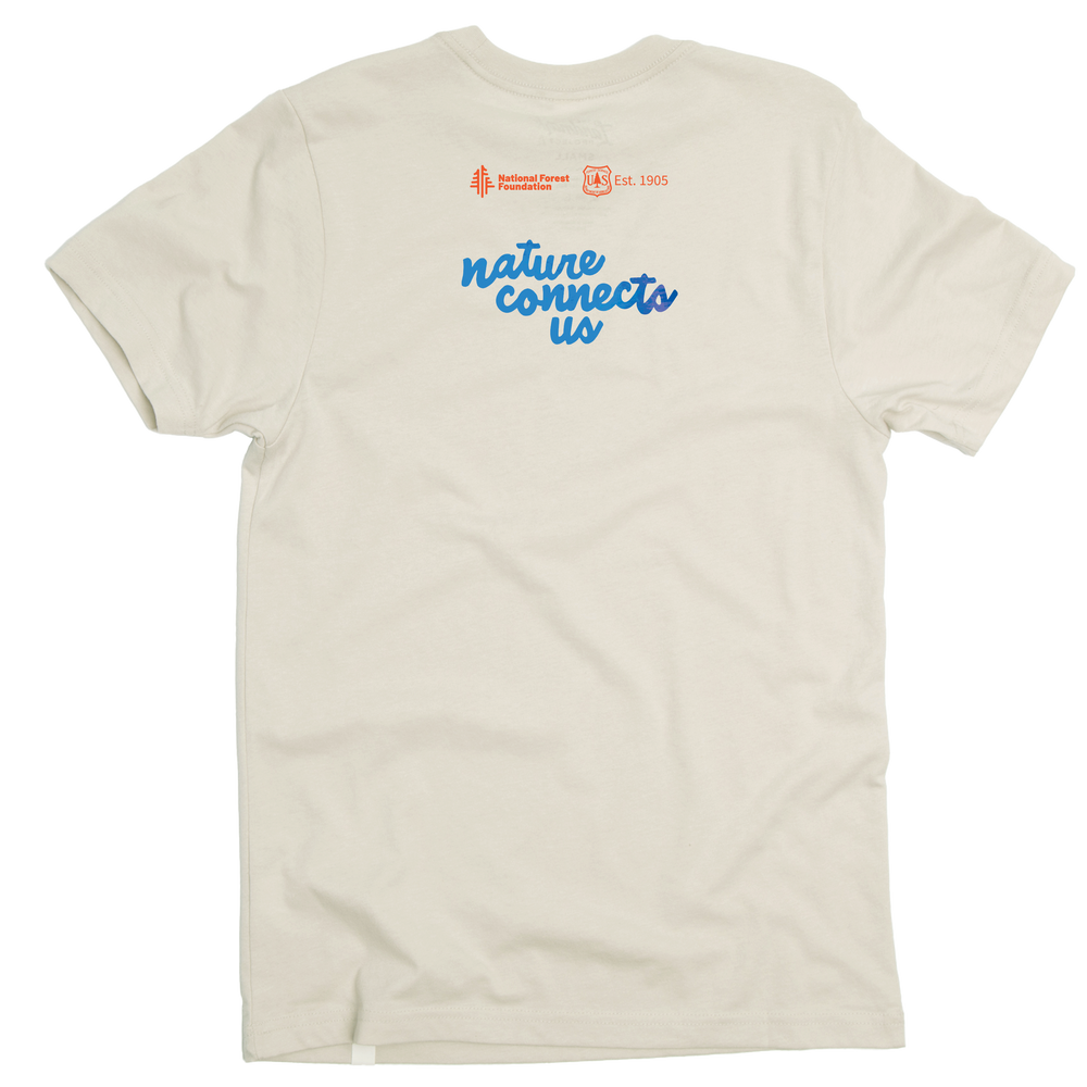 Nature Connects Us Unisex Short Sleeve Tee   