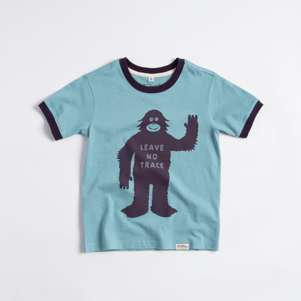 Leave No Trace Youth Short Sleeve Ringer Tee – The Landmark Project