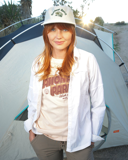 Outdoor Spirit 5-Panel Corduroy Hat Hat