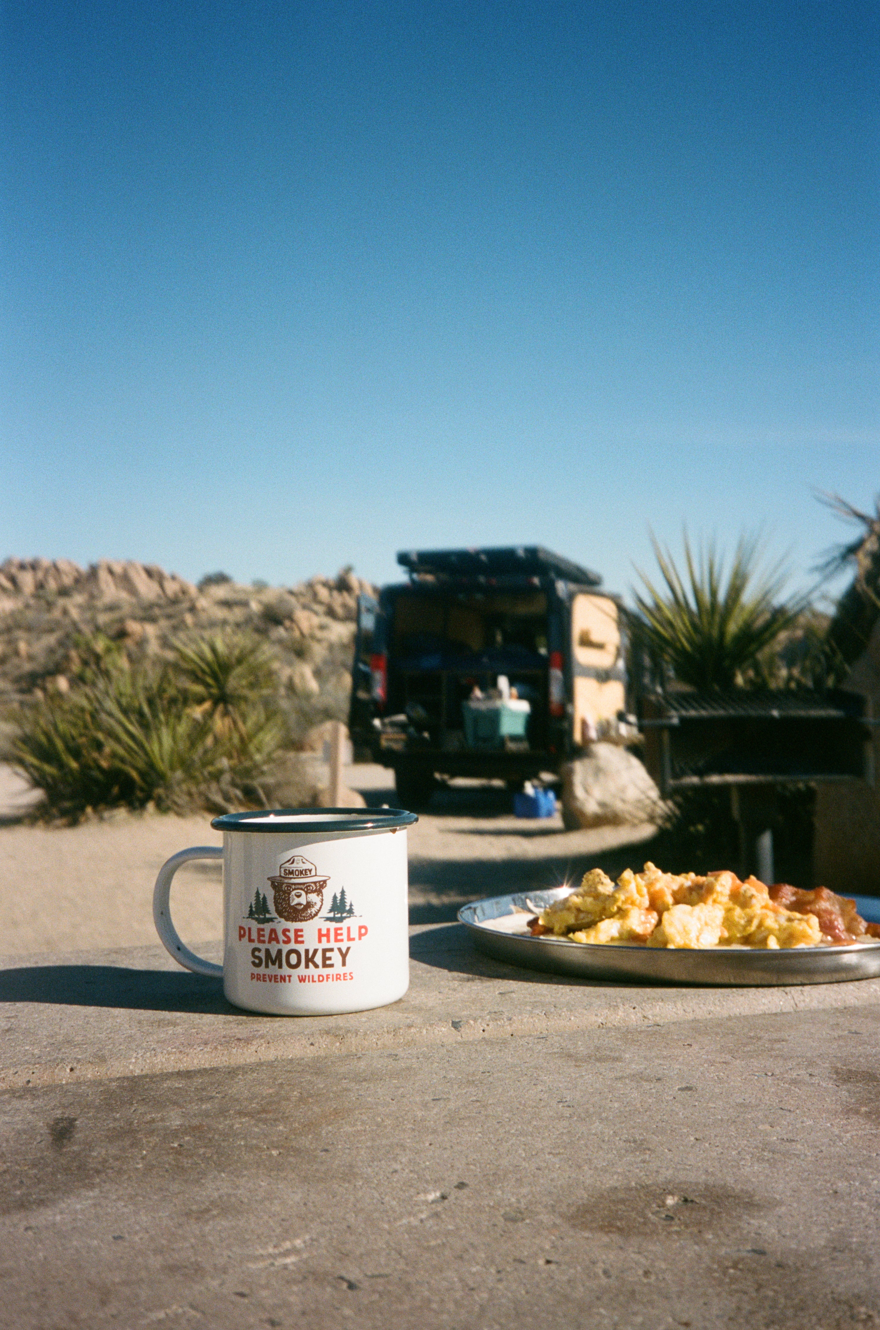 Smokey Bear Enamelware Mug – The Landmark Project