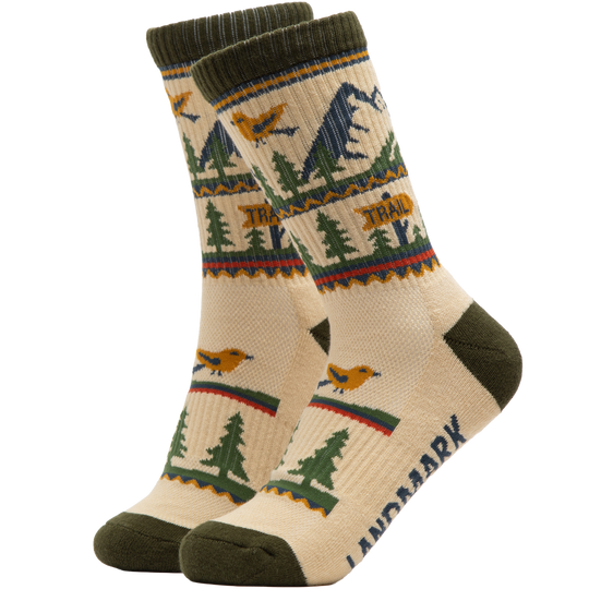 Landmark Resort Sock Socks Tan S/M