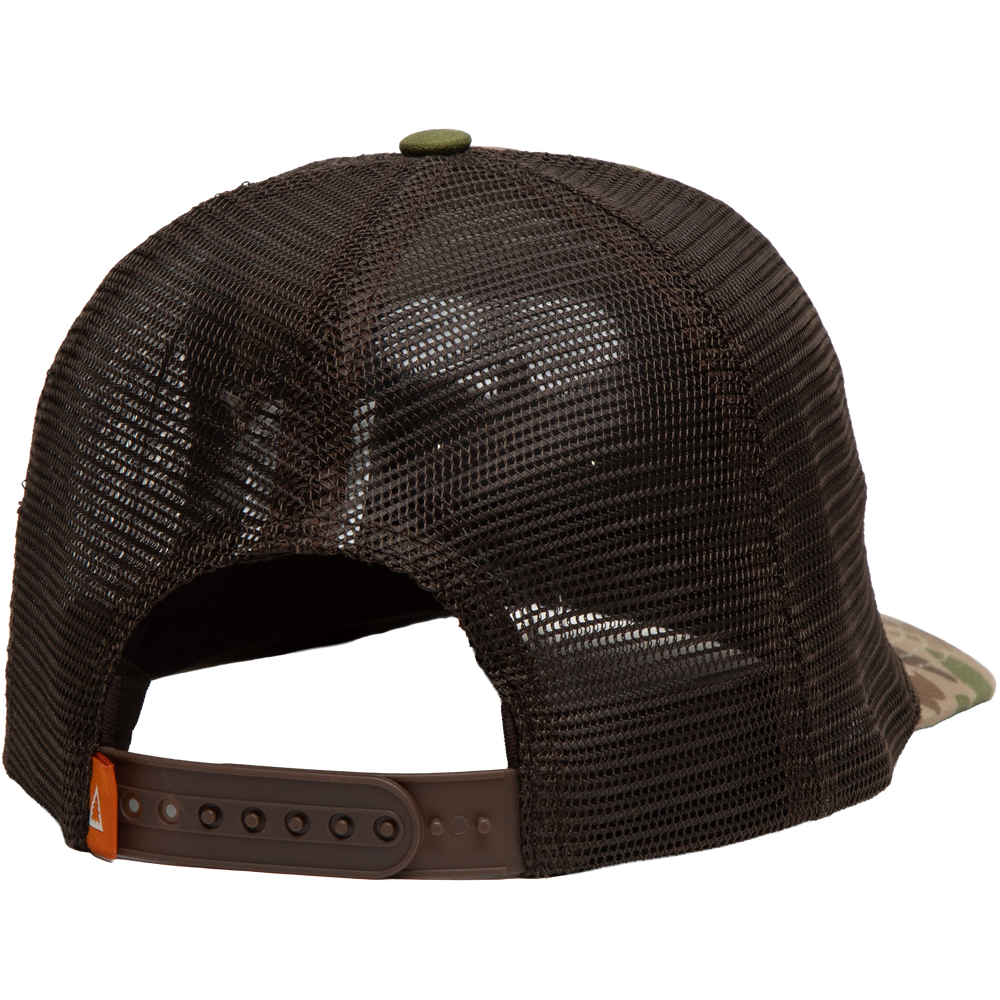 Smokey Camo 5-Panel Trucker Hat Hat