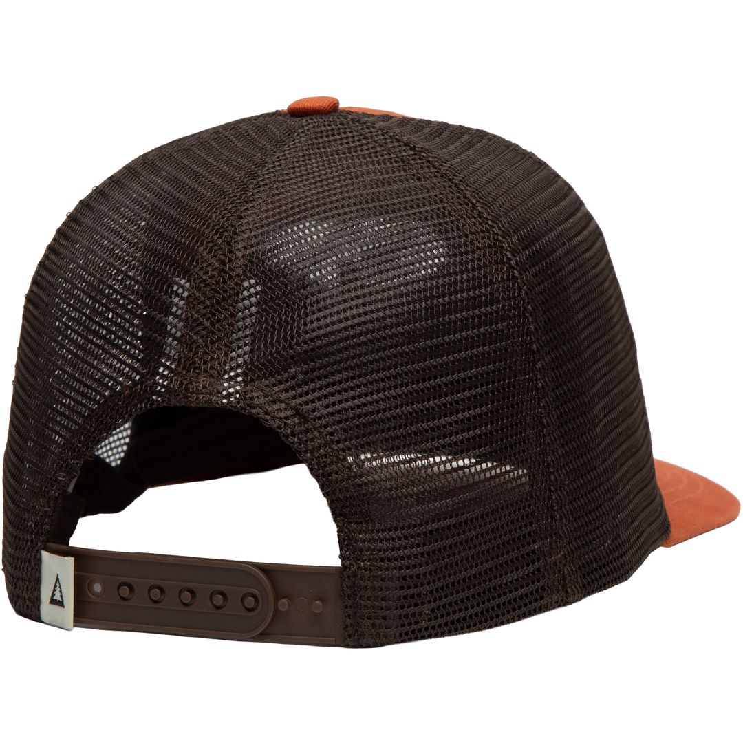 Smokey Script 5-Panel Trucker Hat Hat