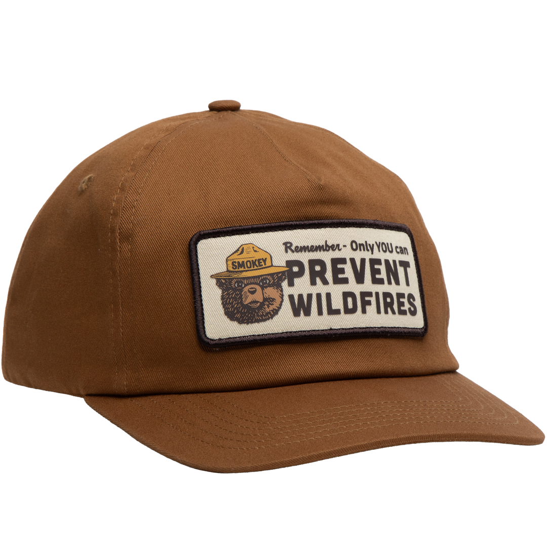 Smokey's Reminder 5-Panel Trucker Hat Hat Walnut