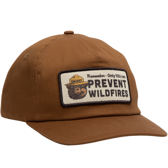 Smokey's Reminder 5-Panel Trucker Hat Hat Walnut