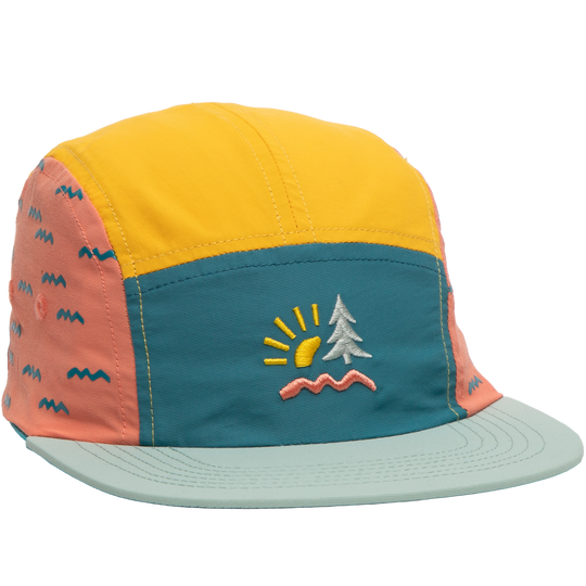 Sunrise Kids 5-Panel Camp Hat Hat Dawn