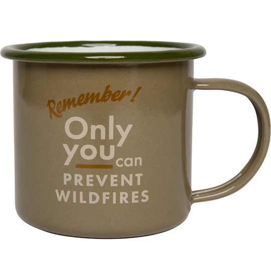 Smokey Logo Enamel Mug Drinkware