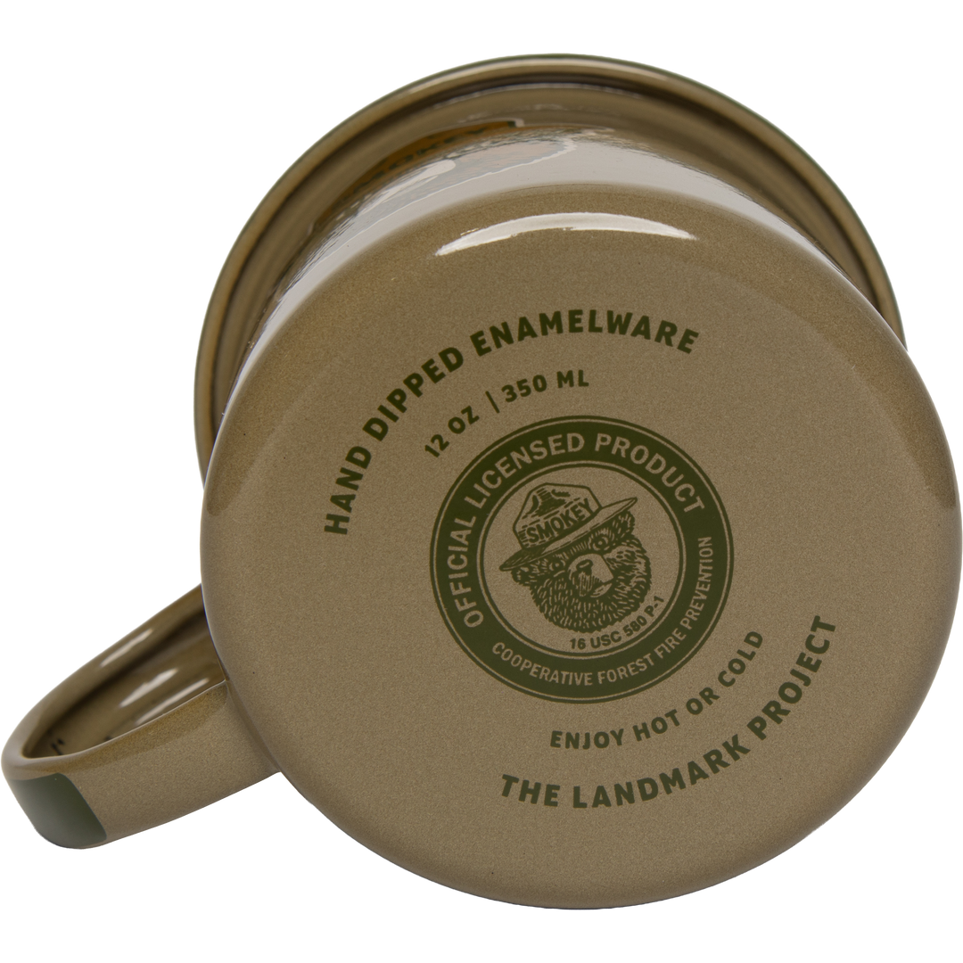 Smokey Logo Enamel Mug Drinkware