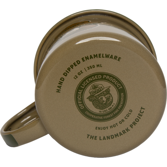 Smokey Logo Enamel Mug Drinkware
