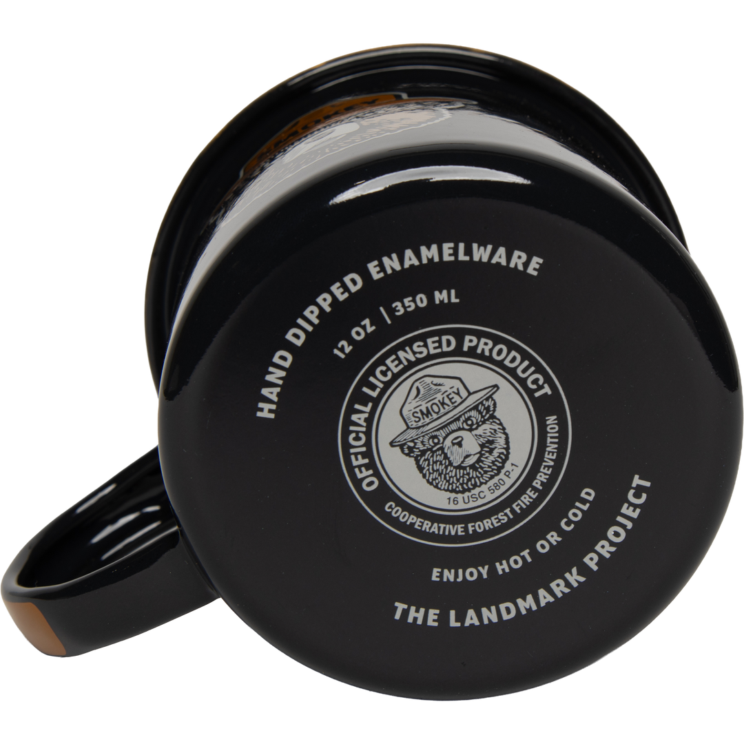 Smokey Logo Enamel Mug Drinkware