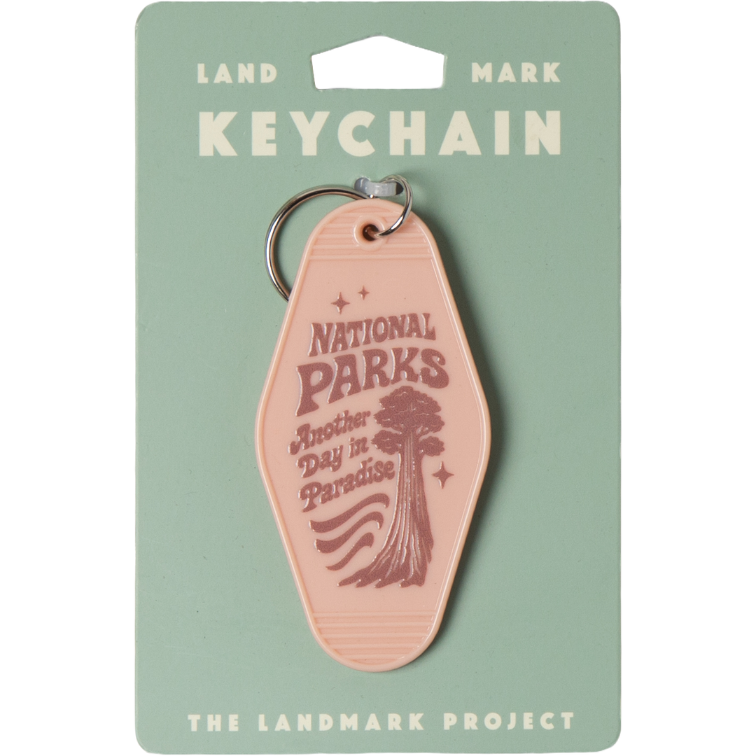 National Parks Paradise Keychain Accessories