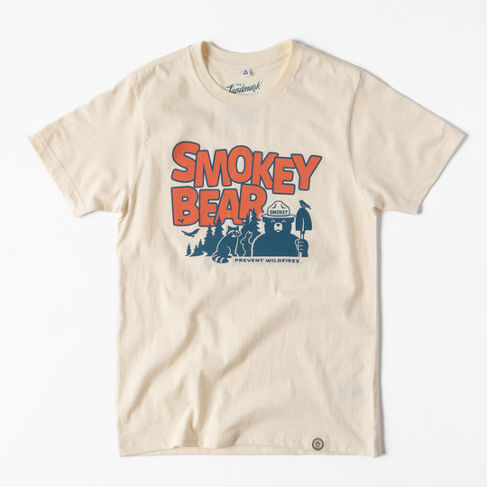 Smokey Bear Campaign Unisex Short Sleeve Tee Short Sleeve Cottonwood XS