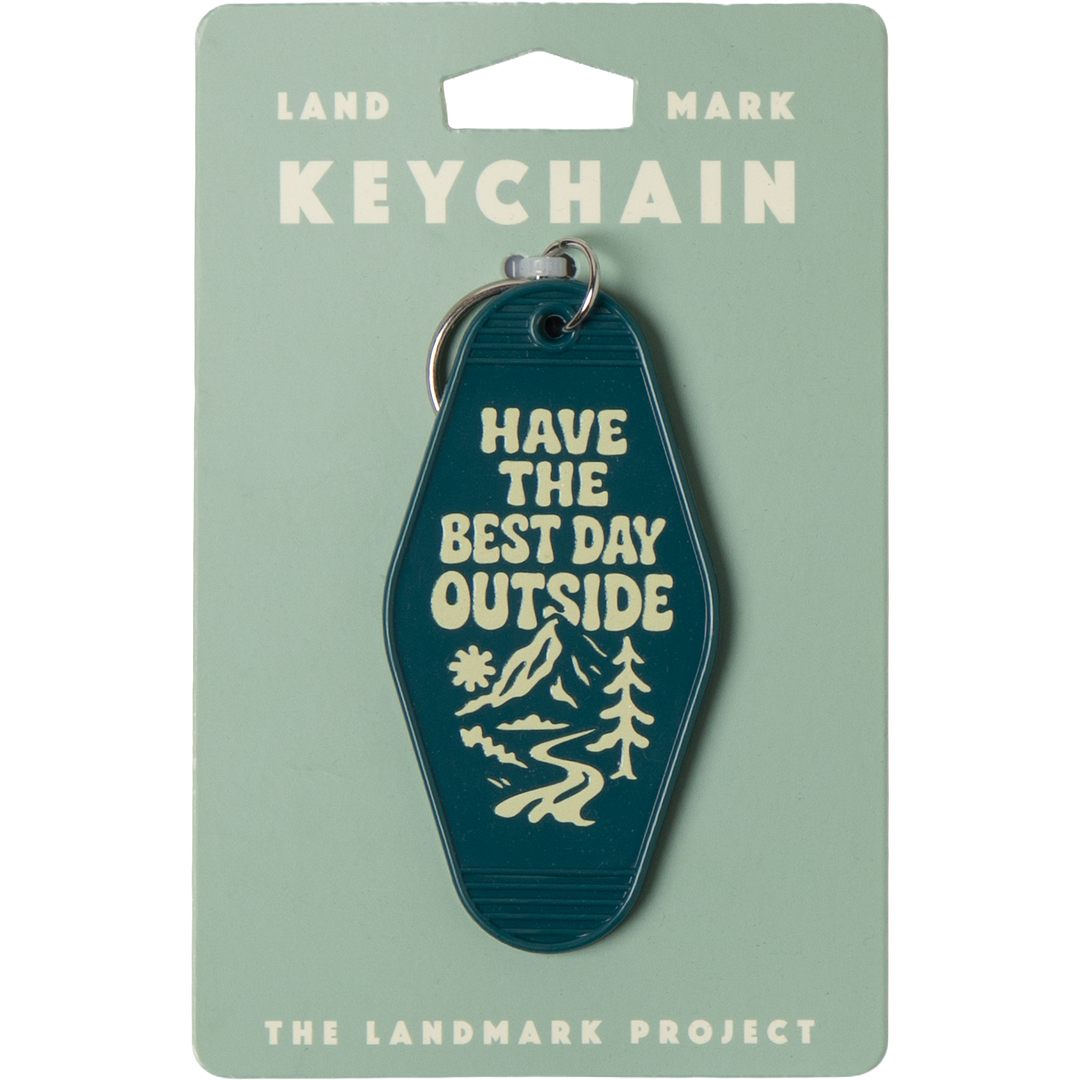 Best Day Outside Keychain Accessories