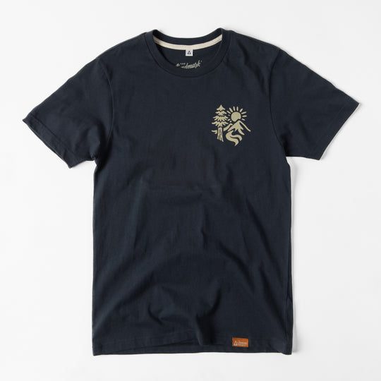 Public Lands Are Public Good Unisex Short Sleeve Tee Short Sleeve Dark Navy XS