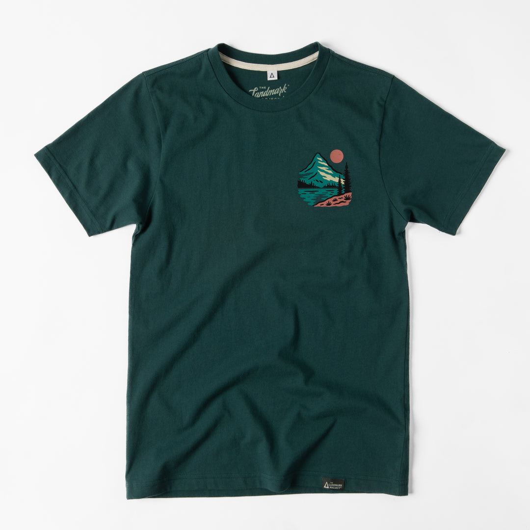 National Parks Perspective Unisex Short Sleeve Tee Short Sleeve Spruce XS
