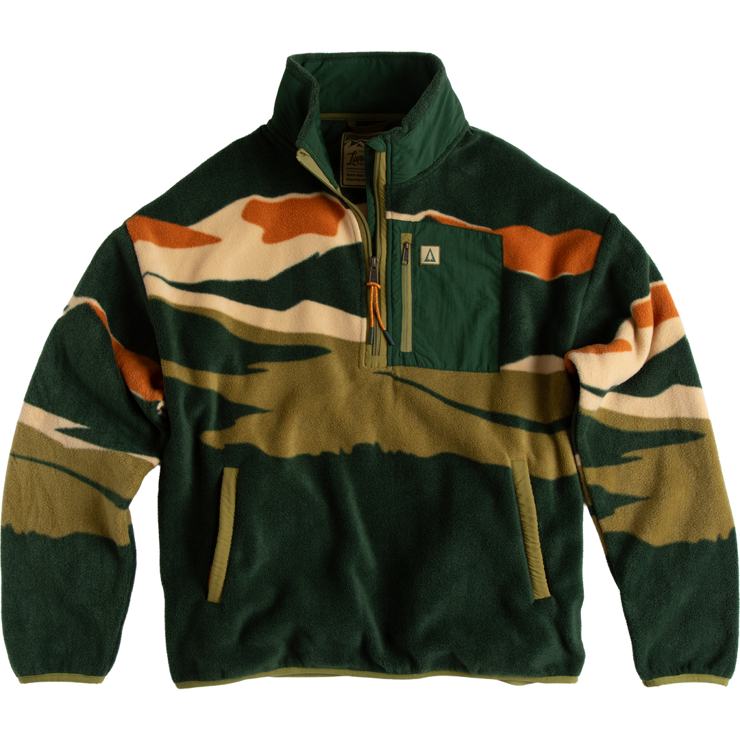 Trailhead Unisex Half Zip Fleece Outerwear Terrain XS