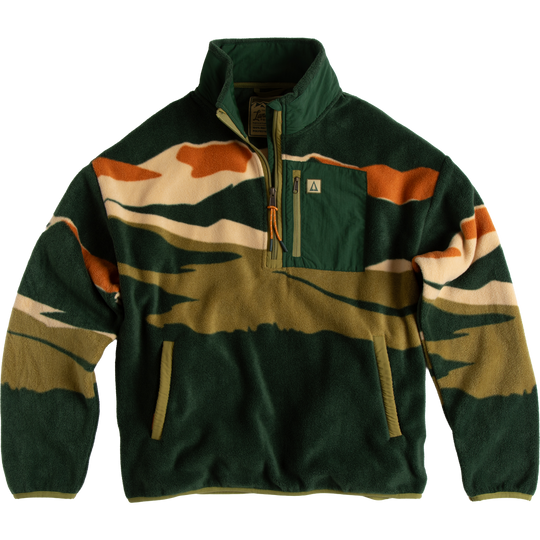 Trailhead Unisex Half Zip Fleece Outerwear Terrain XS