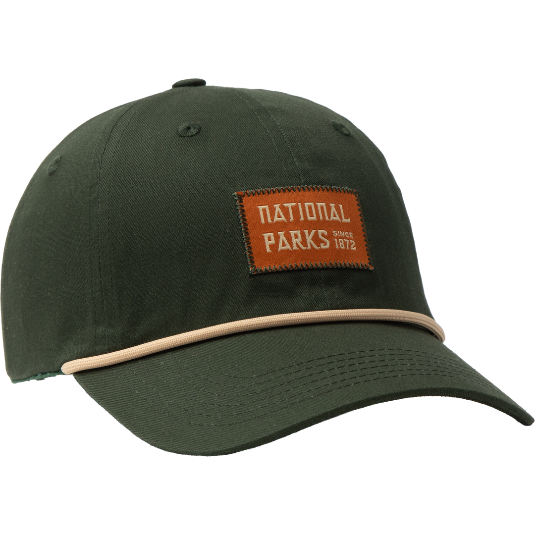 National Park Aficionado 6-Panel Hat Hat Pine