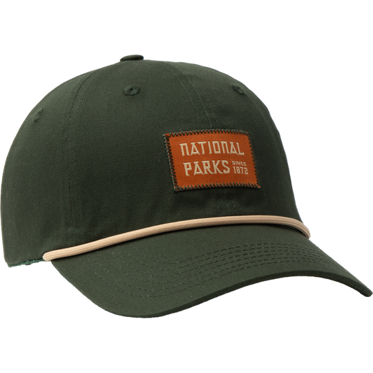 National Park Aficionado 6-Panel Hat Hat Pine