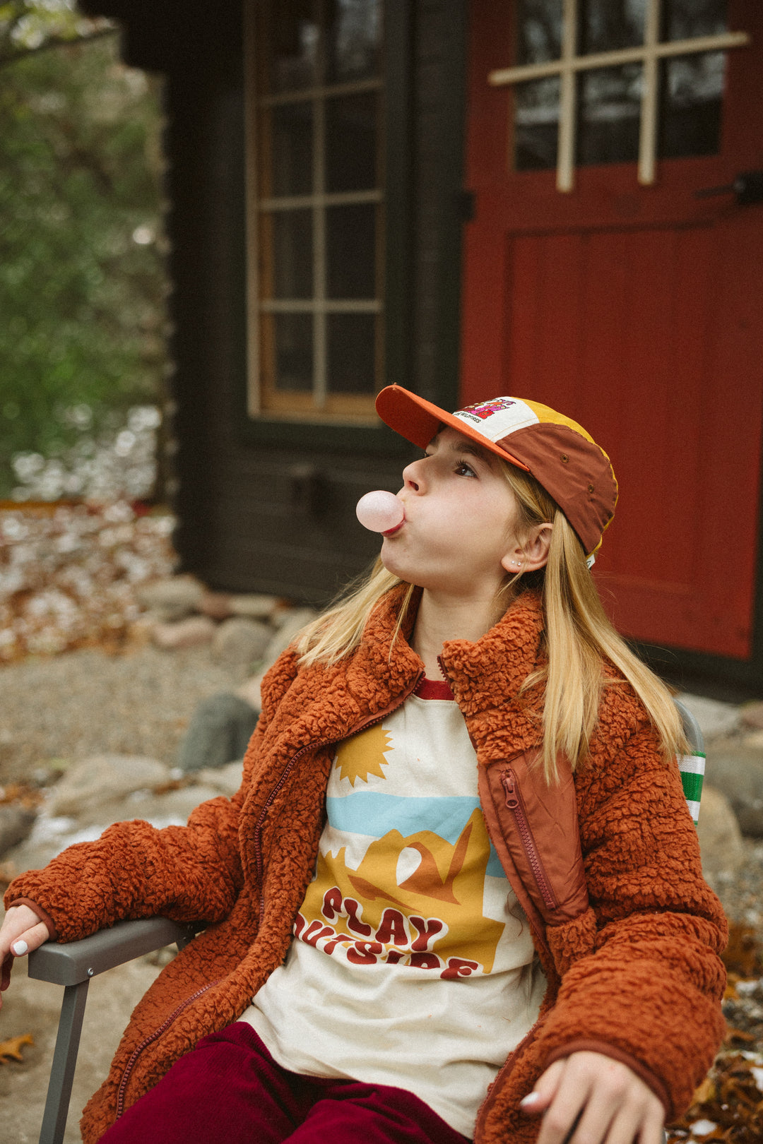 Play Outside Youth Short Sleeve Ringer Tee