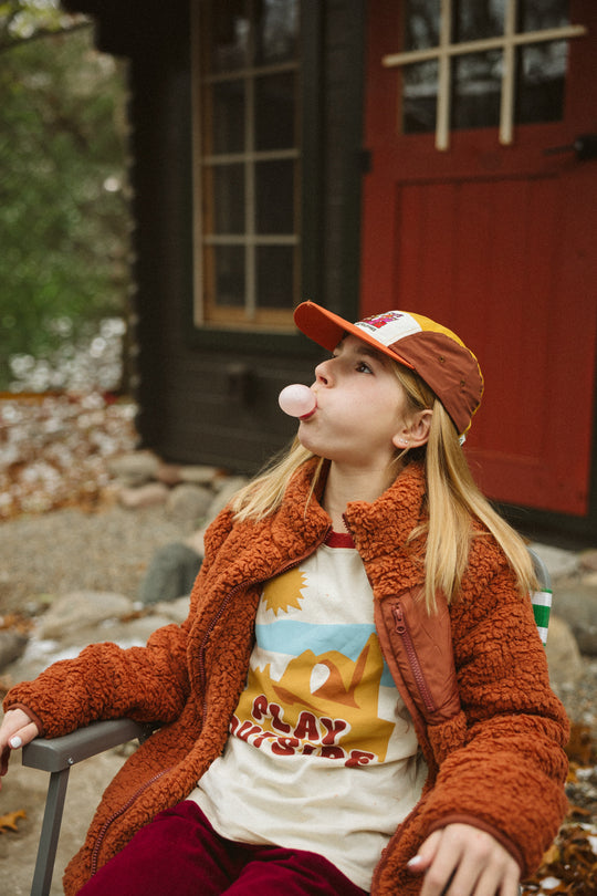 Play Outside Youth Short Sleeve Ringer Tee