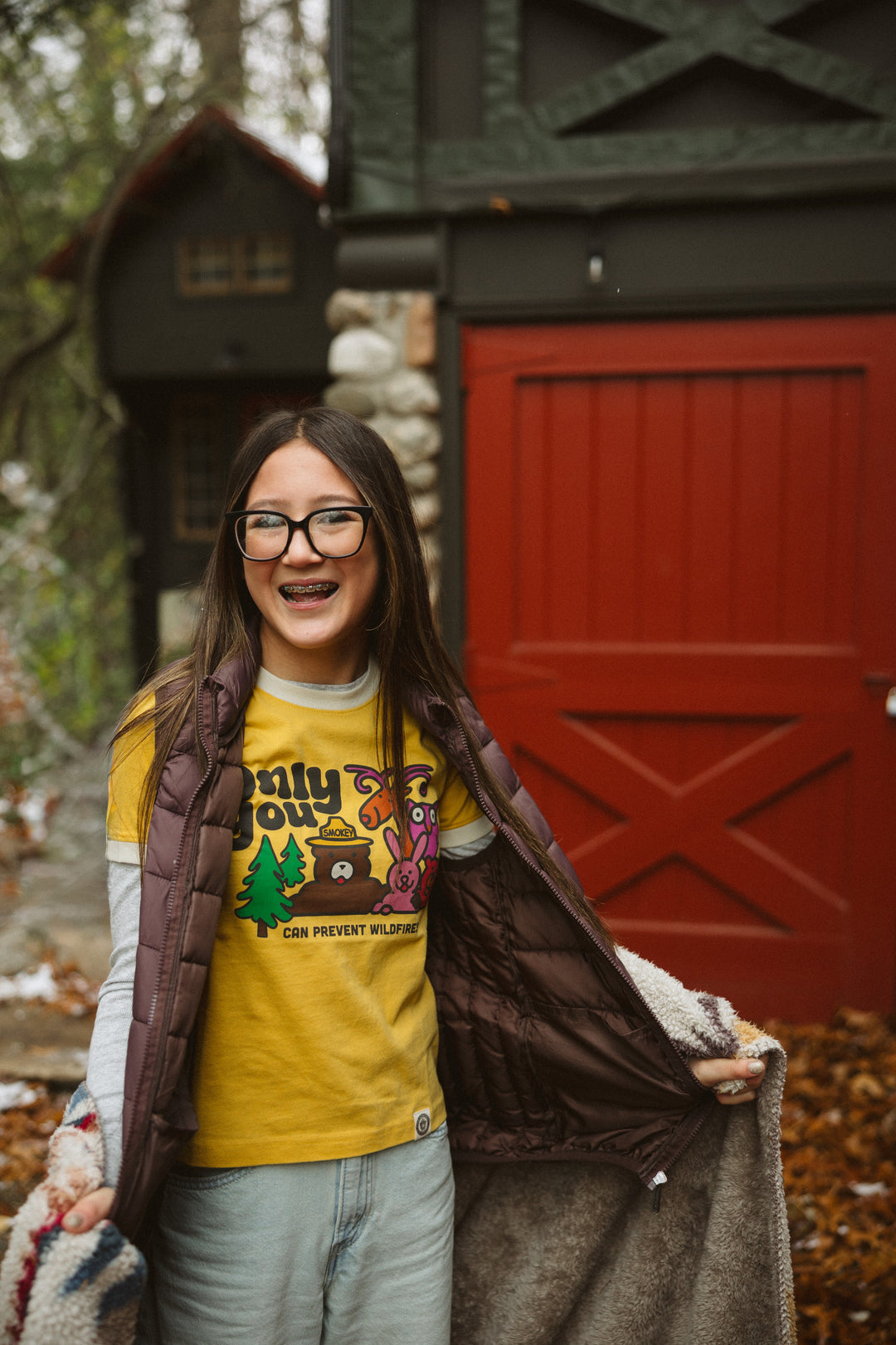 Only You Vintage Youth Short Sleeve Ringer Tee Short Sleeve