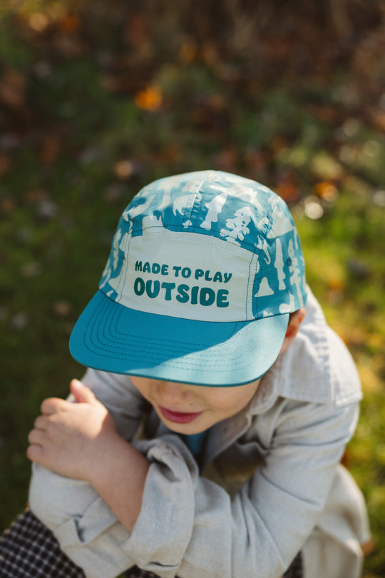 Made To Play Outside Kids 5-Panel Camp Hat Hat