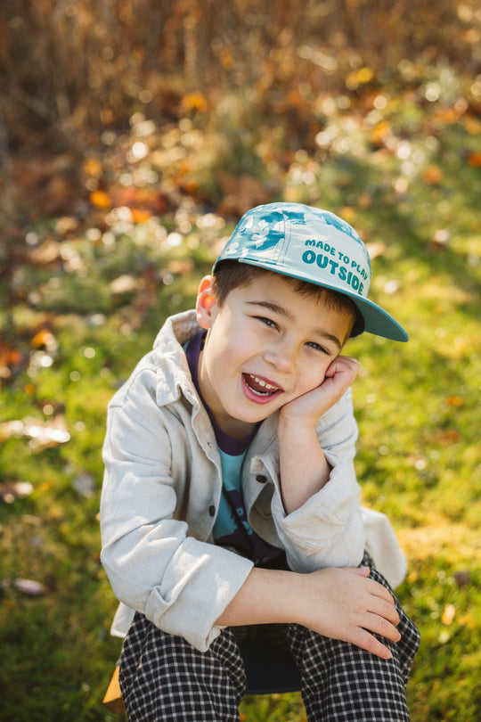 Made To Play Outside Kids 5-Panel Camp Hat Hat