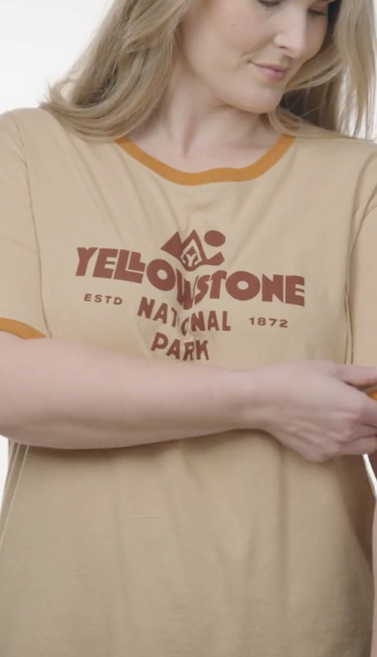 Yellowstone Type Unisex Short Sleeve Ringer Tee
