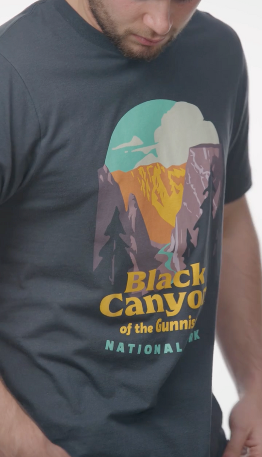 Black Canyon of the Gunnison National Park Unisex Short Sleeve Tee