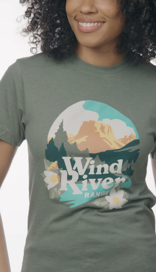 Wind River Range Unisex Short Sleeve Tee
