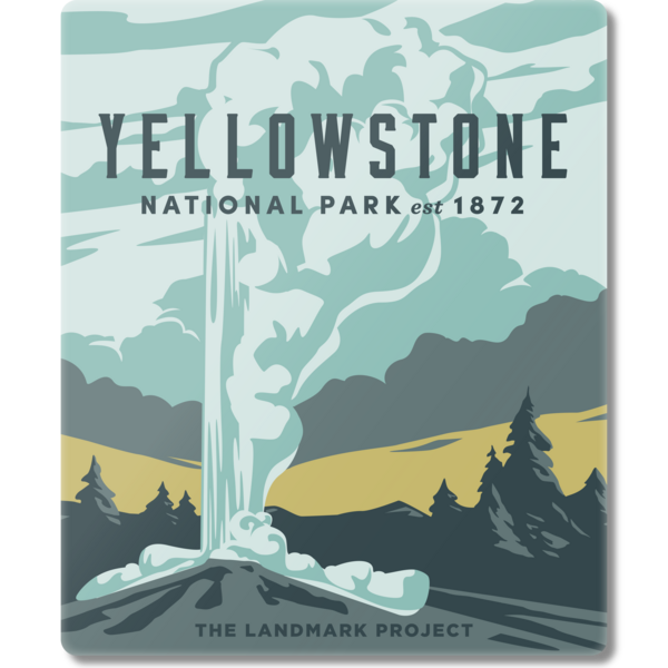 Yellowstone National Park Magnet Magnet  