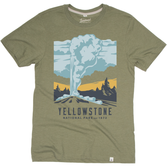 Yellowstone National Park Tee Short Sleeve  