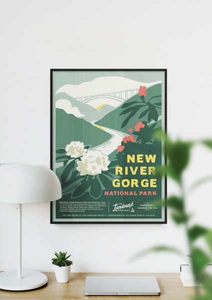 New River Gorge National Park Poster Poster  
