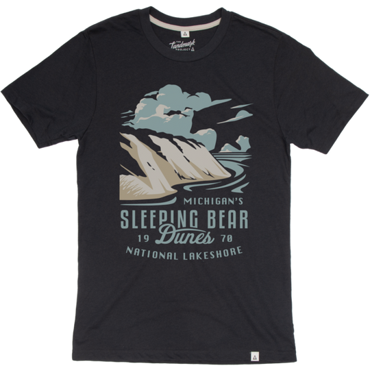 Sleeping Bear Dunes Tee Short Sleeve Deep Navy XS